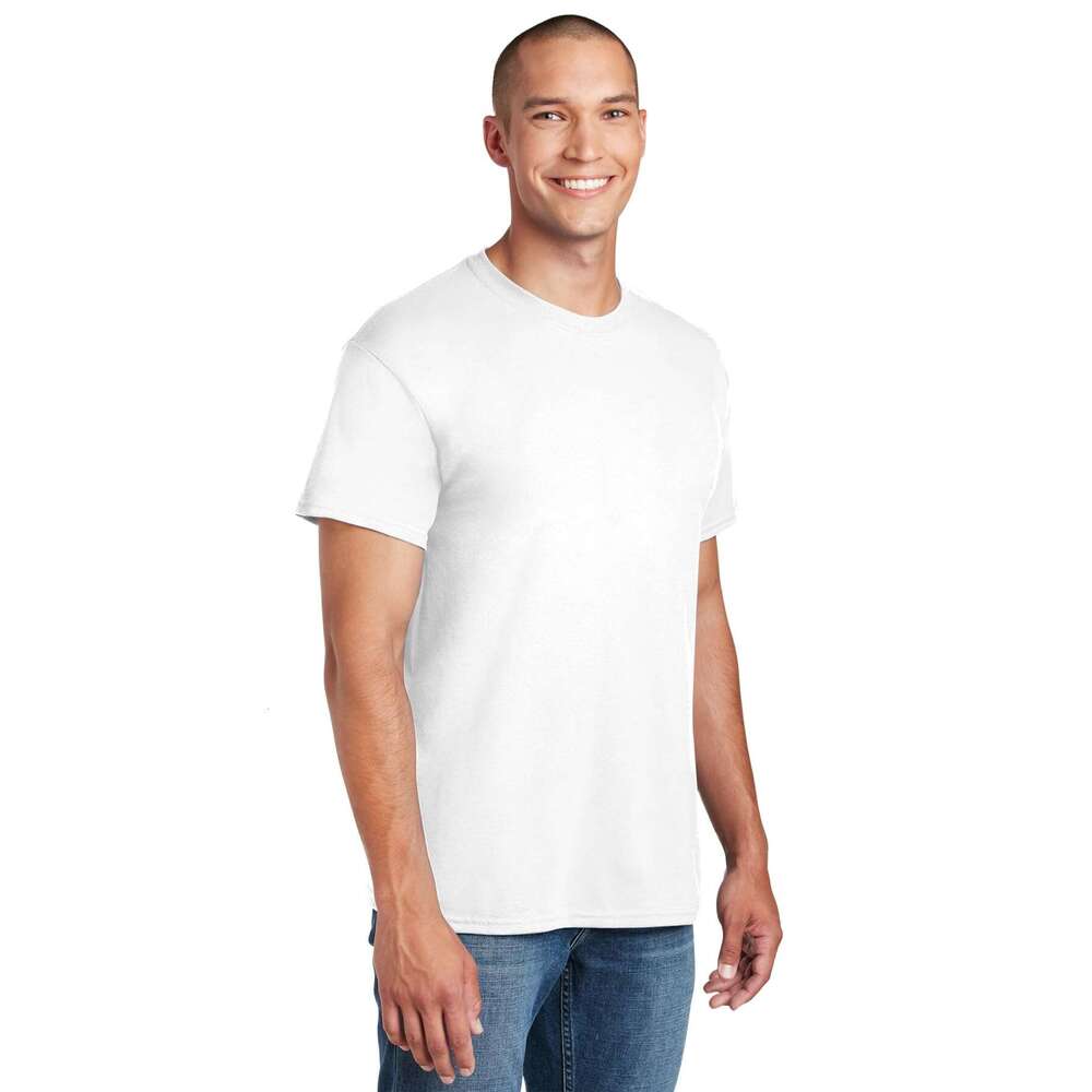 Designer Mens T shirts Short sleeve DryBlend Classic T-Shirt Clothes Tops tshirt tees Solid color Black and white