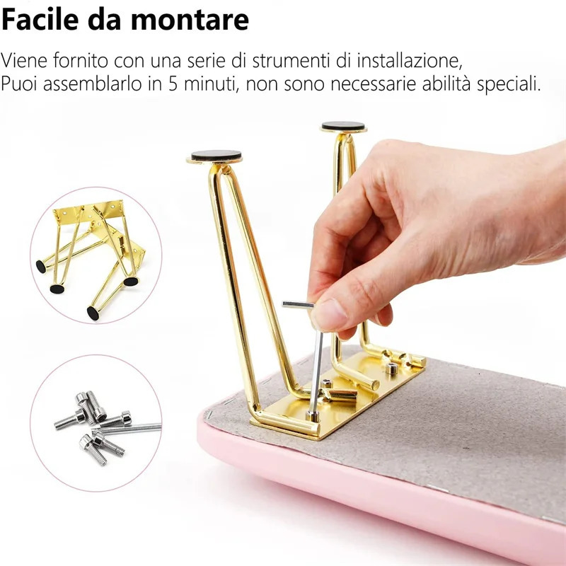 Simple hand pillow hand stool foot mat nail art iron wire foot large hand pillow leather hand pillow nail light 240625