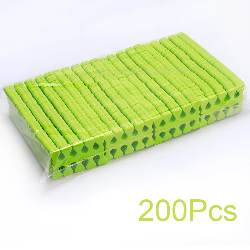 50100200Pcs Soft Nail Art Toe Separators Fingers Foots Sponge UV Gel Polish Beauty Tools Manicure Pedicure Pack Nail Kits 240625