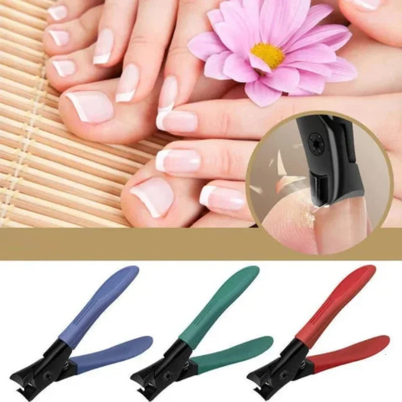 est Anti-Splash Nail Clippers Single Nail Clipper Thick Hard Special Nail Trimmer Large Size Household Thick Nails 240625