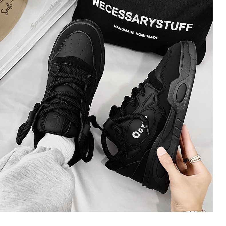 Niche Design Ddmysports Black Warrior Version Of The Big Bread Casual New National Tide Brand Pops Couple Sports Skateboarding Shoes Outdoor Shoes