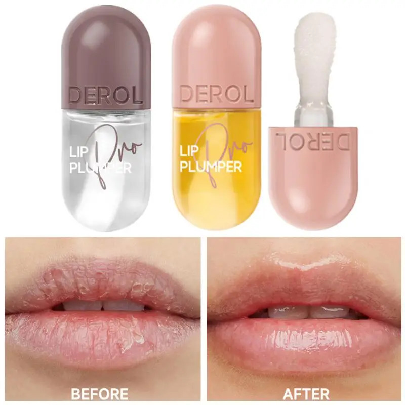 Lip Plumping Lip Balm Liquid Plump And Increase Nourishing And Moisturizing Lip Plumper Set Lip Enhancer Makeup Korean Cosmetics 240626