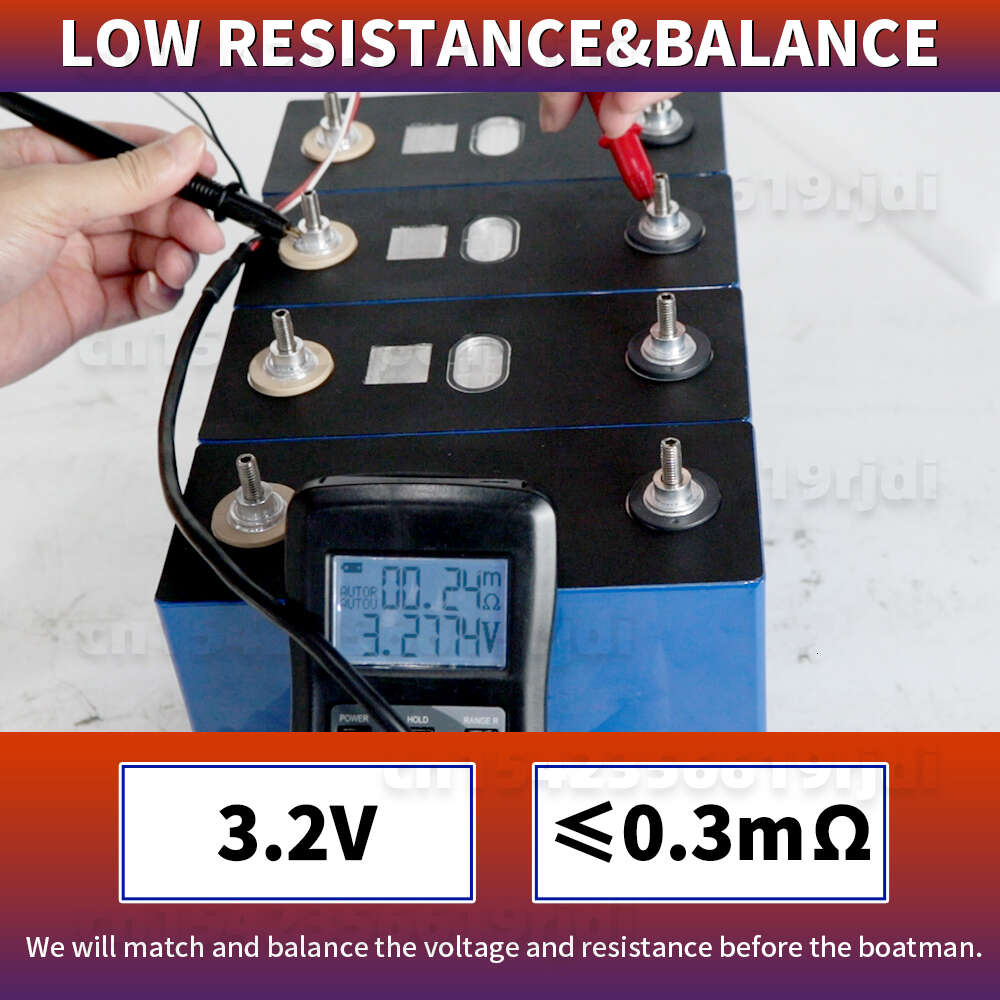 New 340AH Lifepo4 Battery 8000 Cycles 3.2V Grade A Lithium Iron Phosphate Rechargeable Cell For RV EV Solar System Camping Boats
