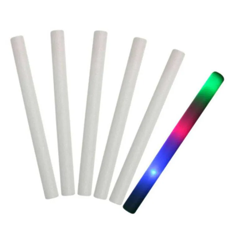 Party Decoration Foam Stick LED Light Sticks Birthday Wedding Festival Sports Events Concerts Halloween Christmas Accessories ZZ