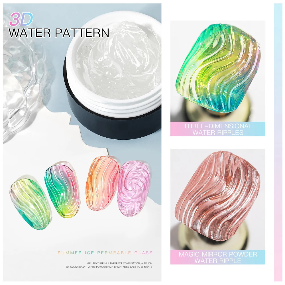 AS 15ml Wave Liner Gel Nail Polish Semi anent UV Gel For DIY Painting Drawing Manicure Varnish Nail Art Liner Gel 240625