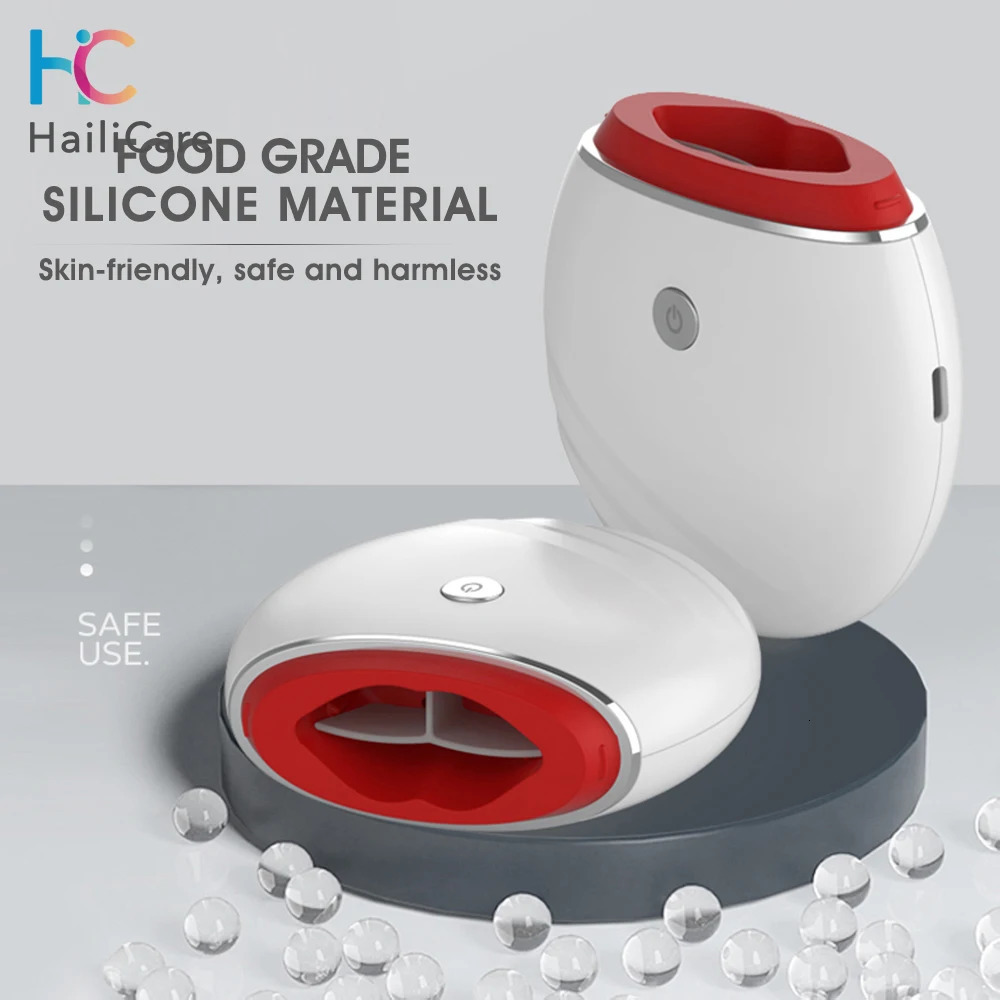 Silicone Lip Plumper Device Automatic Lip Plumper Electric Plumping Device Beauty Tool Fuller Bigger Thicker Lips for Women o240626