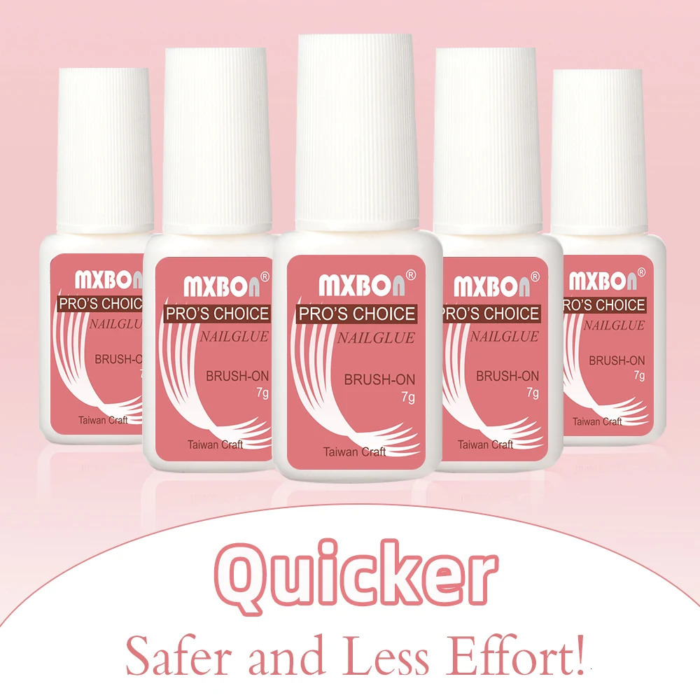 7g Fast Drying Nail Glue for False Nails Professional Glitter Acrylic Nail Rhinestone nail Art Decoration Glue Manicure Tools o240625