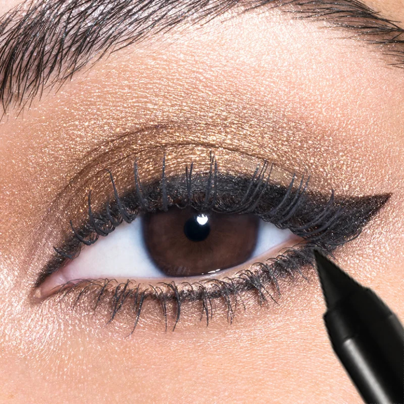 Waterproof Eyeliner Gel Pen Colourful Cosmetic Pigmented Make up Eyeliner Pencil Black White Makeup Products For Womens Makeup 240625