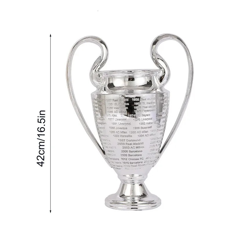 Football Trophy Champions L Eague Trophy European Cup Of Champions Trophy Holiday Gift 240626