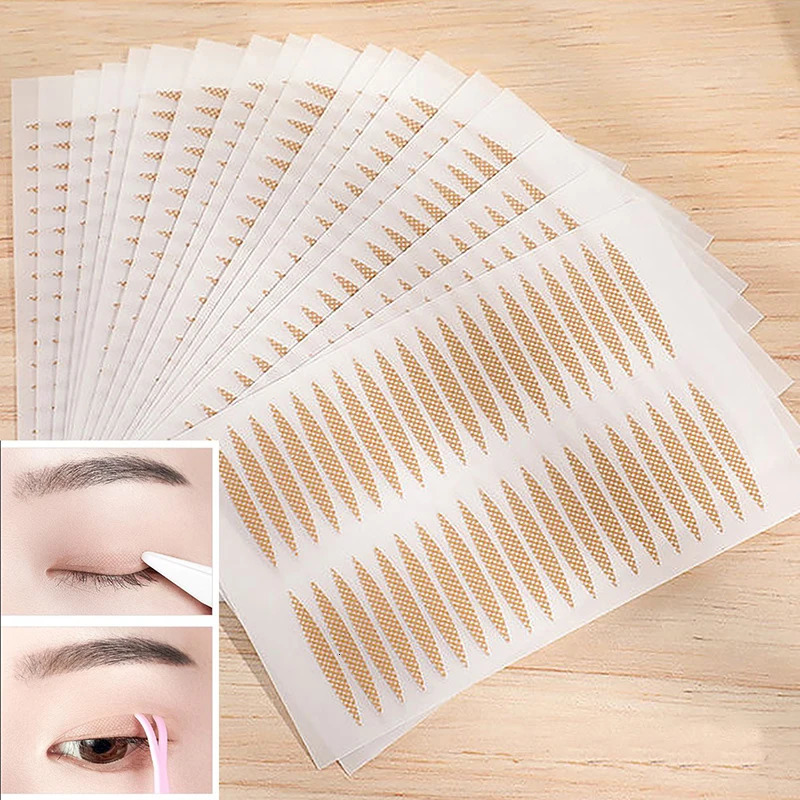 400pcsbag Invisible Eyelid Sticker Lace Eye Lift Strips Double Eyelid Tape Adhesive Stickers Eye Tape Tools Lash Tape Makeup 240626