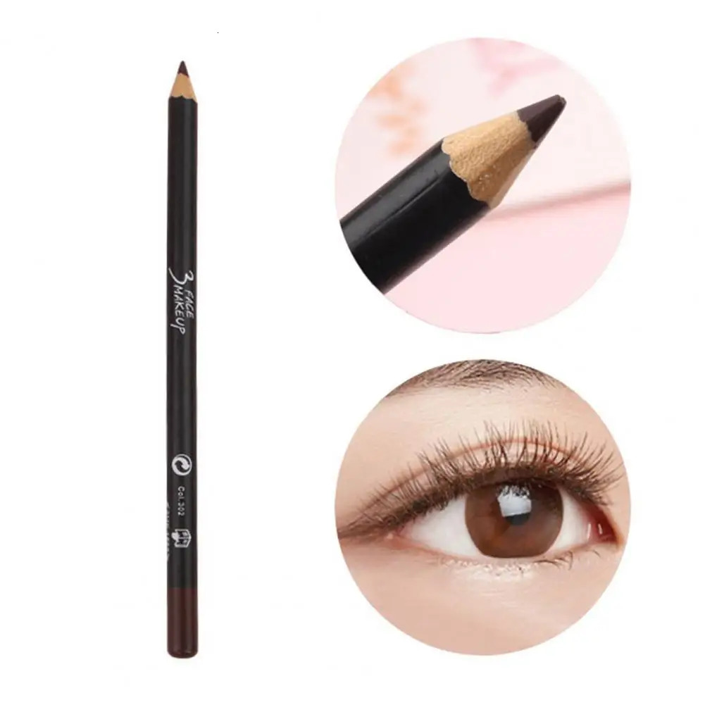 Useful Safe Ingredients Fashion High Pigmented Hard Cosmetic Eyeliner Accessories Makeup Eyebrow Pencil Long-Lasting 240625