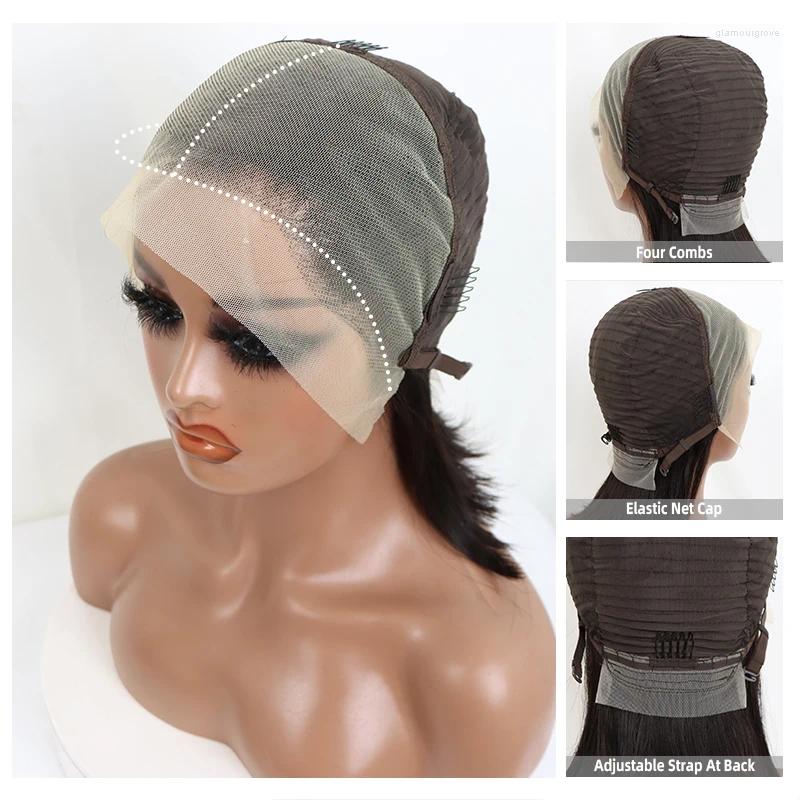 13x4 Lace Pixie Cut Wig Short Curly Bob Transparent Wigs For Women Honey Blonde Frontal Brazilian Preplucked 180%