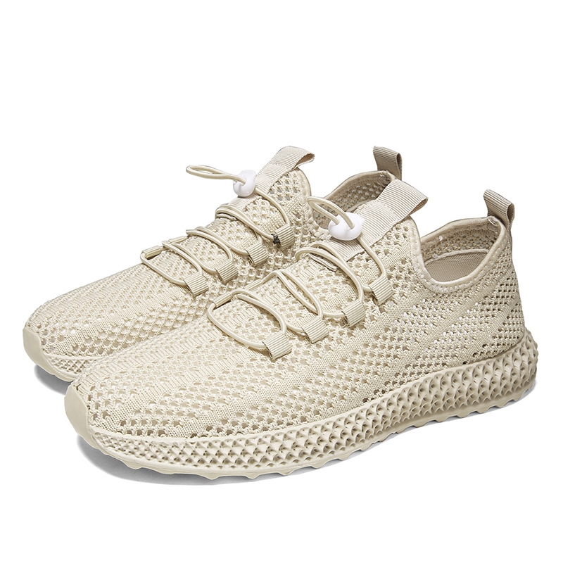 Summer Net Shoes Lightweight Breathable Comfortable Shoes Wholesale Outdoor Water Shoes Tide With Thick Soled Sports Shoes
