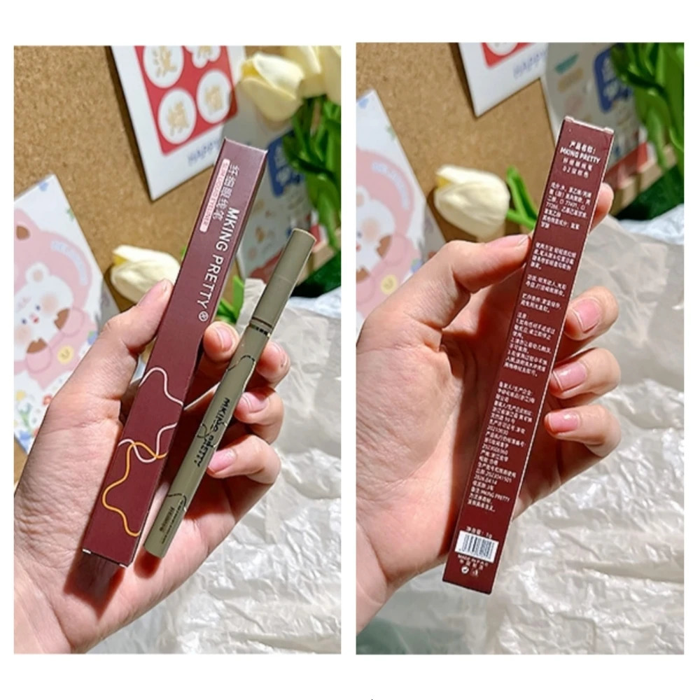 1Pcs Eyeliner Liquid Pen Pencil Super Fine Cotton Head Fast Drying Long Lasting Waterproof Eye Makeup Beauty Cosmetics Tool 240626