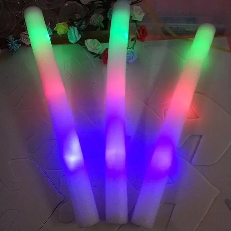 Party Decoration Foam Stick LED Light Sticks Birthday Wedding Festival Sports Events Concerts Halloween Christmas Accessories ZZ