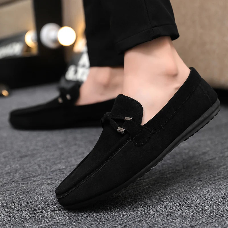 Mens casual shoes boat shoes mens sports shoes 2024 new fashionable driving shoes walking casual shoes mens sports shoes 240625