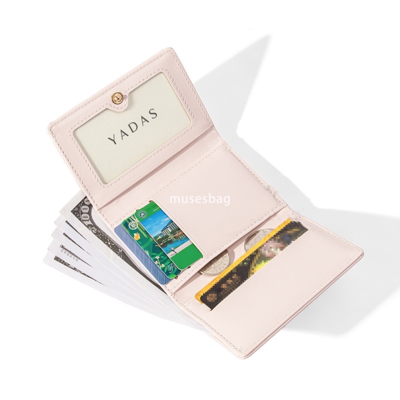 Designer Ms. High Quality Classic Practical Multi functional Western Style Small Wallet PU Retro Lightweight Short Style 30% Off Multi Card Zero Walle