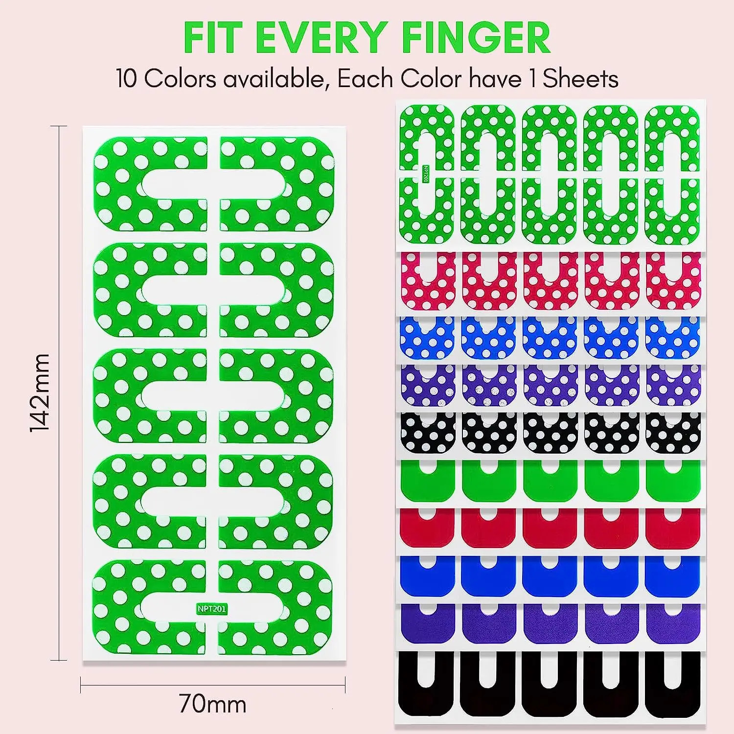 100pcs Nails Protector For Gel Nail Polish Fingers Peel Off Barrier Skin Cuticle French Stickers Painting Manicure Accessorie 240625