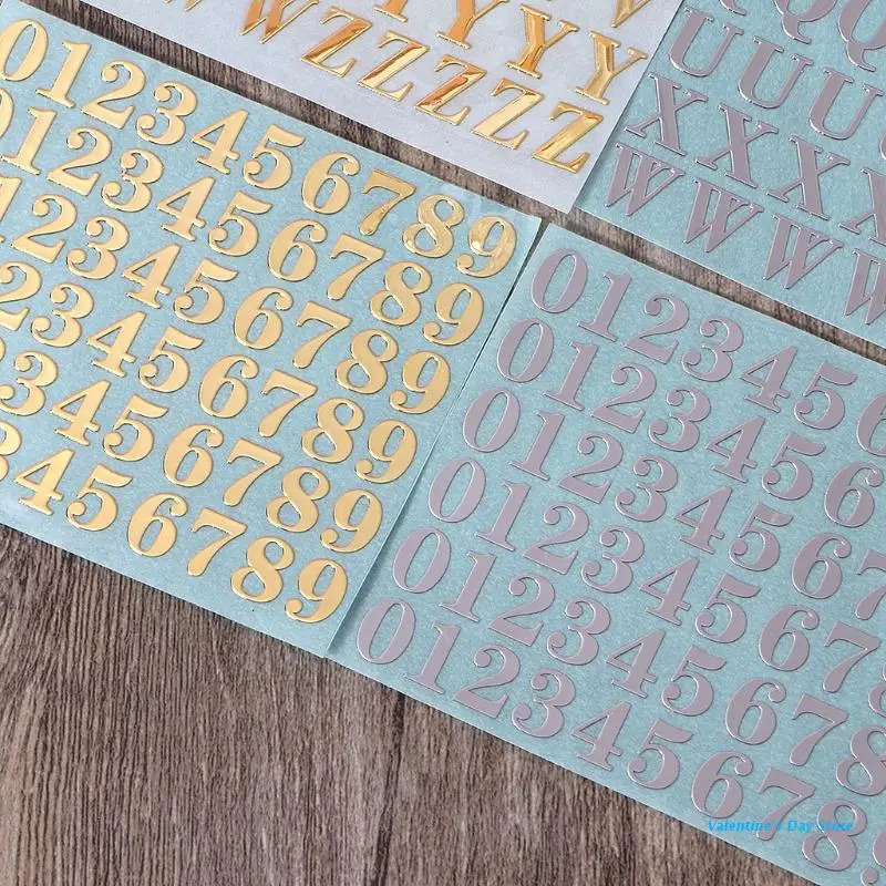 2-piece letter stickers self-adhesive letter stickers self-adhesive letter stickers self-adhesive letter gifts direct 240625
