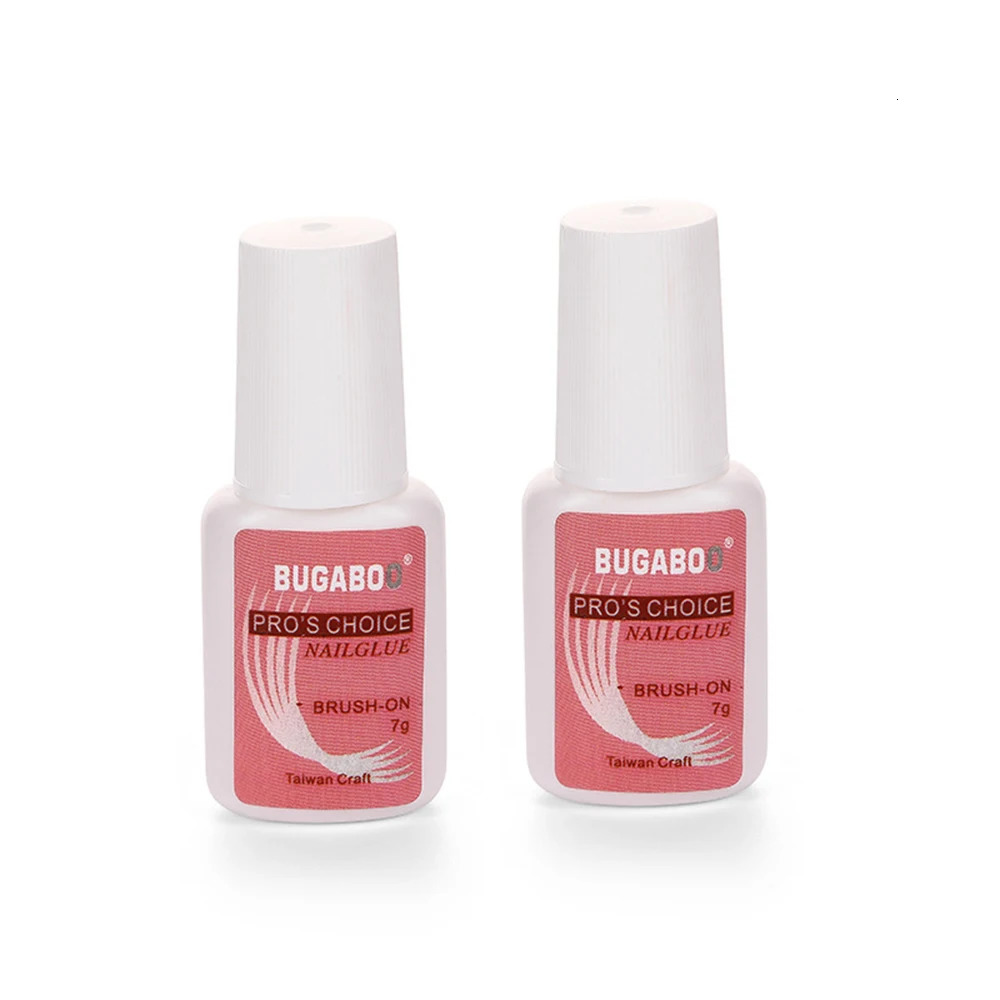 5PCS Quick Drying Nail Glue Super Strong Nail Rhinestones Glue for Acrylic Fake Tips Nail Gel Glue Manicure Tools 7gbottle 240625