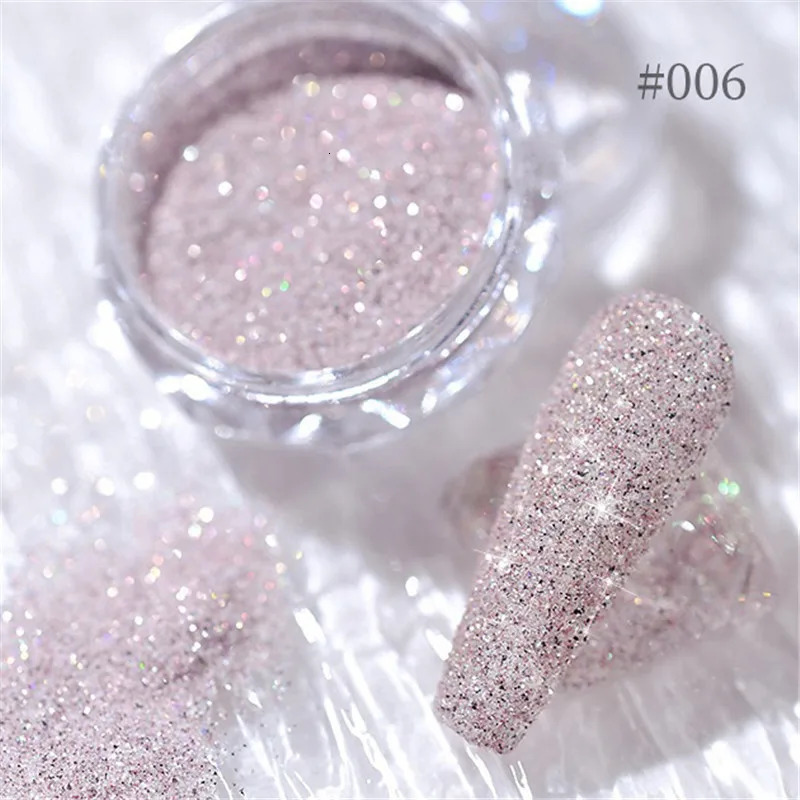 40Colors Nail Crystal Diamond Powder Sparkling Diamond Nail Powder Laser Silver Reflective Nail Glitter Dust Fine Shiny Pigment 240625