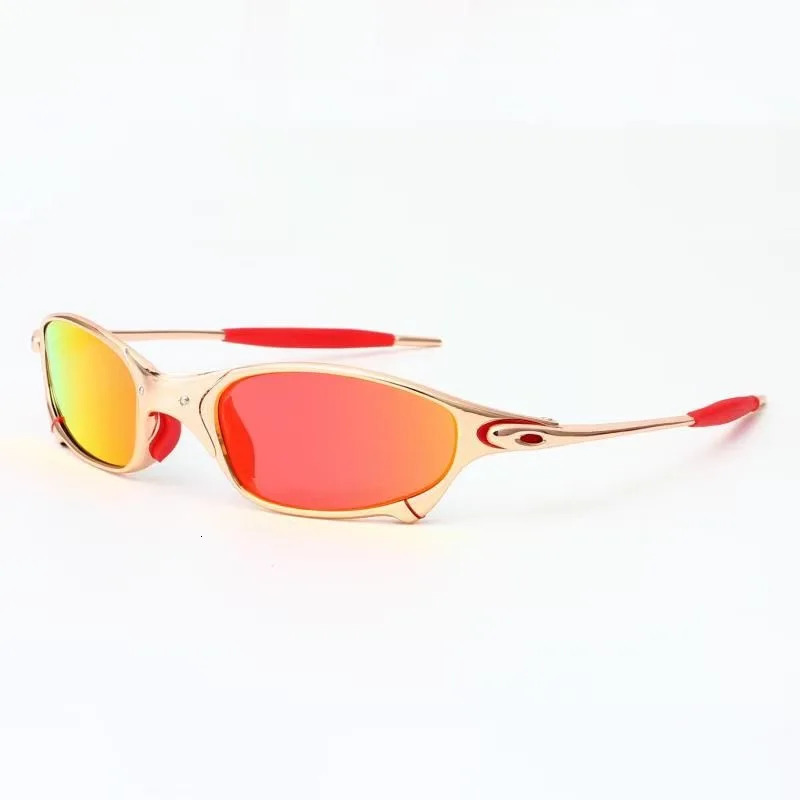 Man Polarized Sunglasses Cycling Glasses UV400 Fishing Sunglasses Metal Bicycle Goggles Cycling Eyewear Riding Glasses B2-6 240624 - view 3