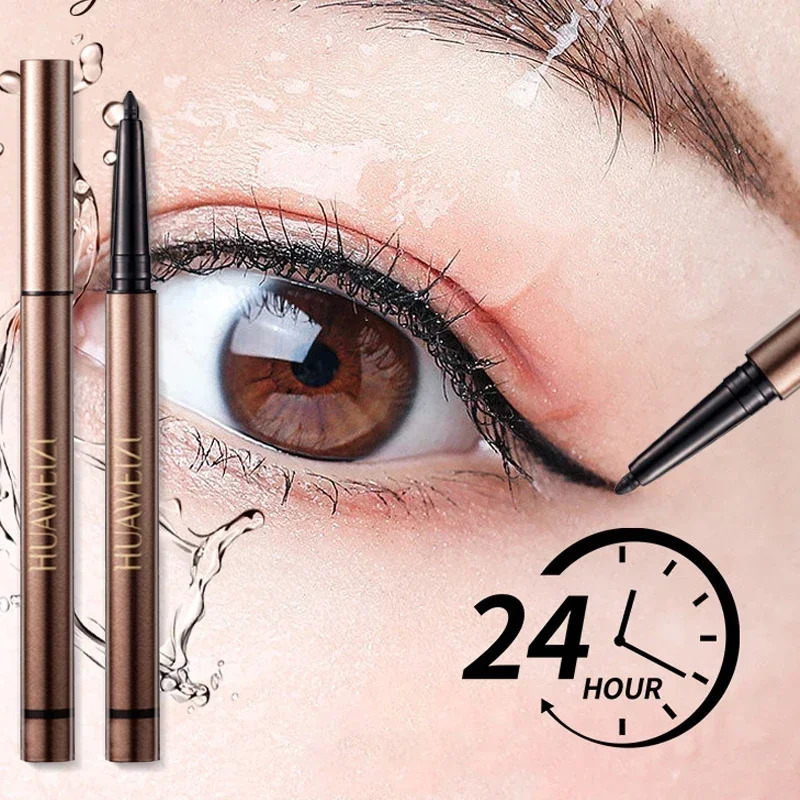 Red Eyeliner Liquid Gel Pen Waterproof Long Lasting Quick Drying Smooth Makeup Beauty Matte Eyeliner Stamp Eye Pencil Cosmetics 240625