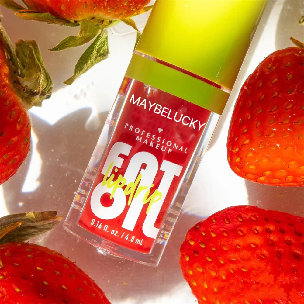 Lip Glaze Non-stick Cup Lasting Smooth Delicate Plumping Lip Gloss Makeup Sexy Plump Lip Glow Oil Tinted Lip Plumper 240626