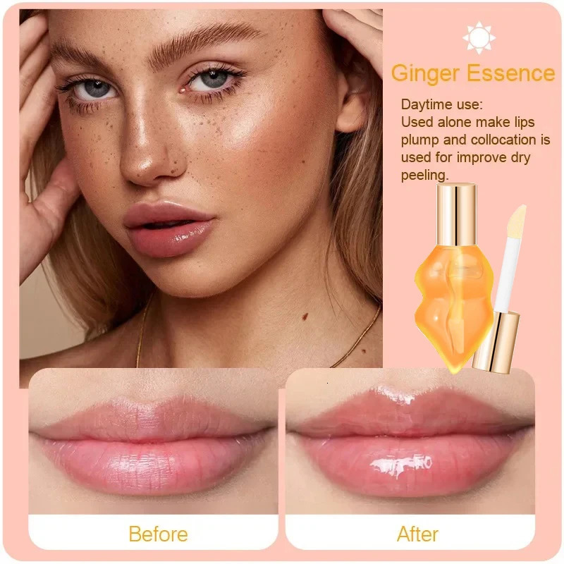 Lip Plump Serum Instant Increase Elasticity Lips Plumping Gloss Oil Long Last Moisturizing Reduce Fine Lines Sexy Lip Makeup 240626