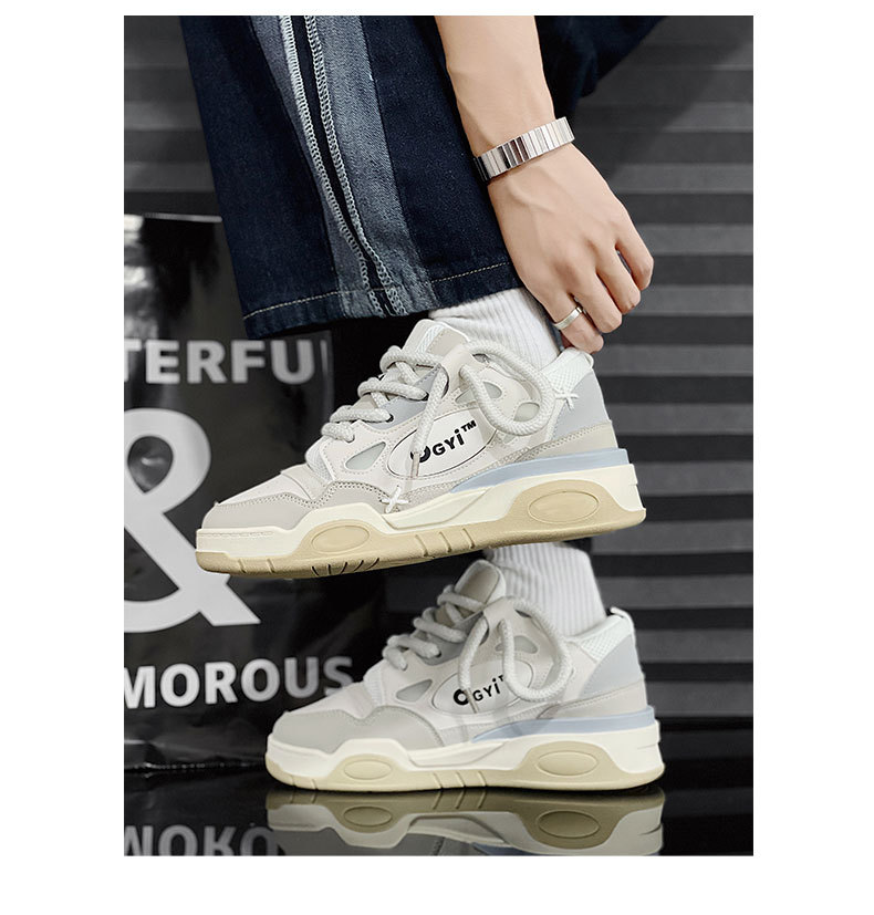 Niche Design Ddmysports Black Warrior Version Of The Big Bread Casual New National Tide Brand Pops Couple Sports Skateboarding Shoes Outdoor Shoes