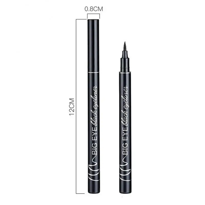Women Eyeliner Liquid Pen Waterproof Long Lasting Quick Drying Smooth Makeup Beauty Matte Eyeliner Stamp Eye Pencil 240625