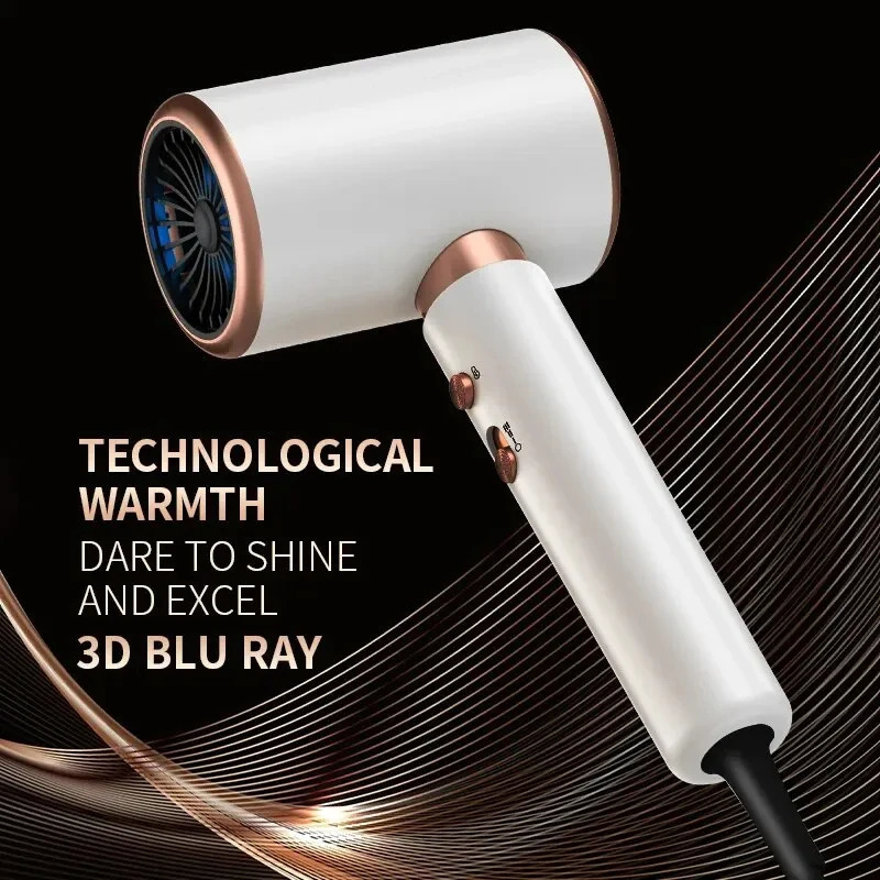 Hair Dryer High-Speed Electric Airflow Low Noise Constant Temperature And Quick Drying Suitable For Home Salons. 240625