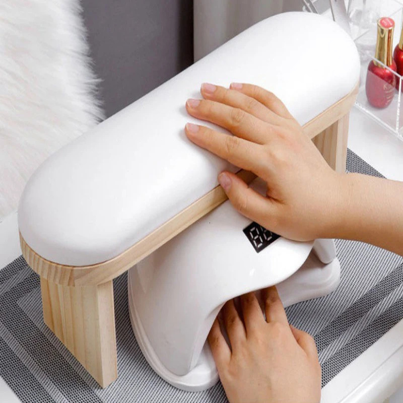 Hand care hand pillow tool leather material soft and comfortable wear-resistant pillow pad detachable nail enhancement tool 240625