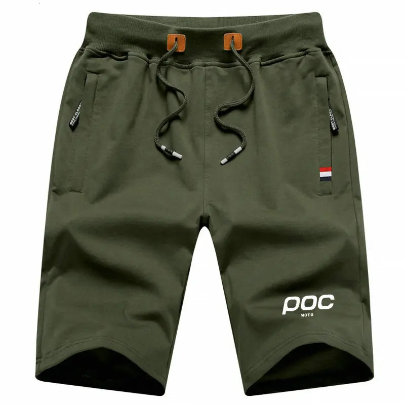 Moto POC Cycling Shorts Mtb Pants Training Shorts Men Bicycle Summer Short Pants Breathable Running Bicycle Bottoms Sports Wear 240625