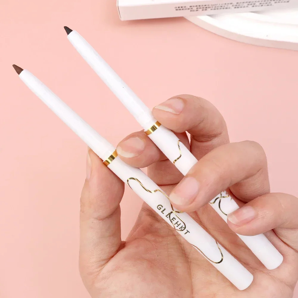 Waterproof Ultra-thin Eyeliner Gel Pencil Quick Dry Smooth Eye Liner Long Last Lower Eyelash Pen Korean Makeup Cosmetics 240625