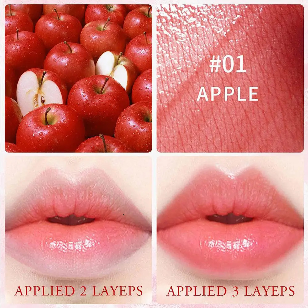 Fruit Juice Lip Tint Non-stick Cup Liquid Lipstick And Blush 3 In1 Waterproof Long Lasting Water Lip Stain Lips cheek Makeup o240626