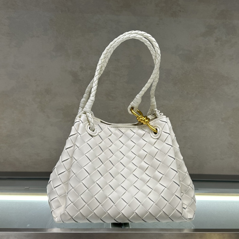 Weave Shoulder Tote Designer Intrecciato Leather Crossbody Bag Large Hop Handbag Purses Magnetic Closure Two Top Handles Internal Removable Zipper Wal