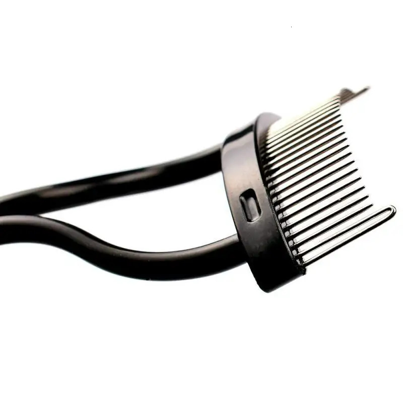 1PC Metal Eyelash Curler Lash Separator Foldable Eyelash Brush Comb Mascara Curl Beauty Makeup Lash Separator Cosmetic Tool 240625