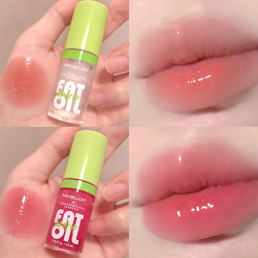 Lip Glaze Non-stick Cup Lasting Smooth Delicate Plumping Lip Gloss Makeup Sexy Plump Lip Glow Oil Tinted Lip Plumper 240626