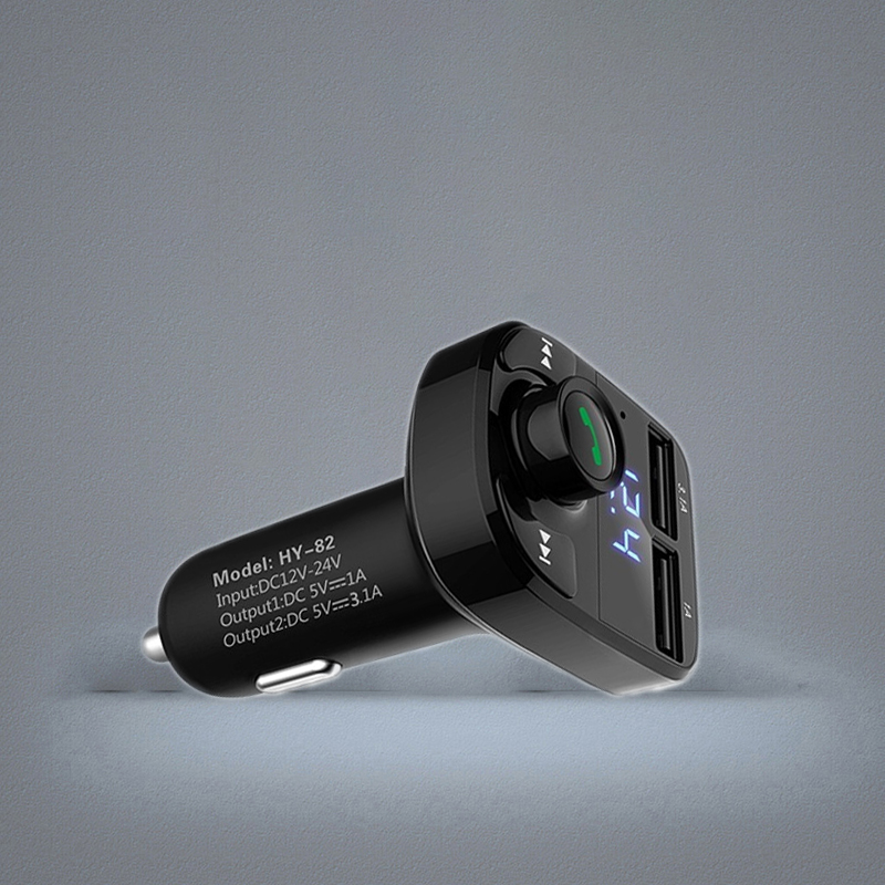 2025 new FM Transmitter Aux Modulator Bluetooth Hands Kit o MP3 Player with 31A Quick Charge Dual USB Car Charger2217621 Free shipping