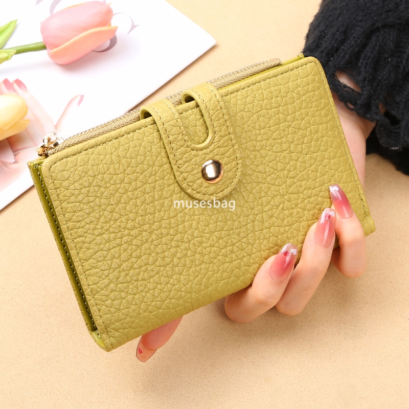 High quality women's designer classic retro wallet short ins simple and practical multifunctional wallet card slot handheld bag zero wallet walle