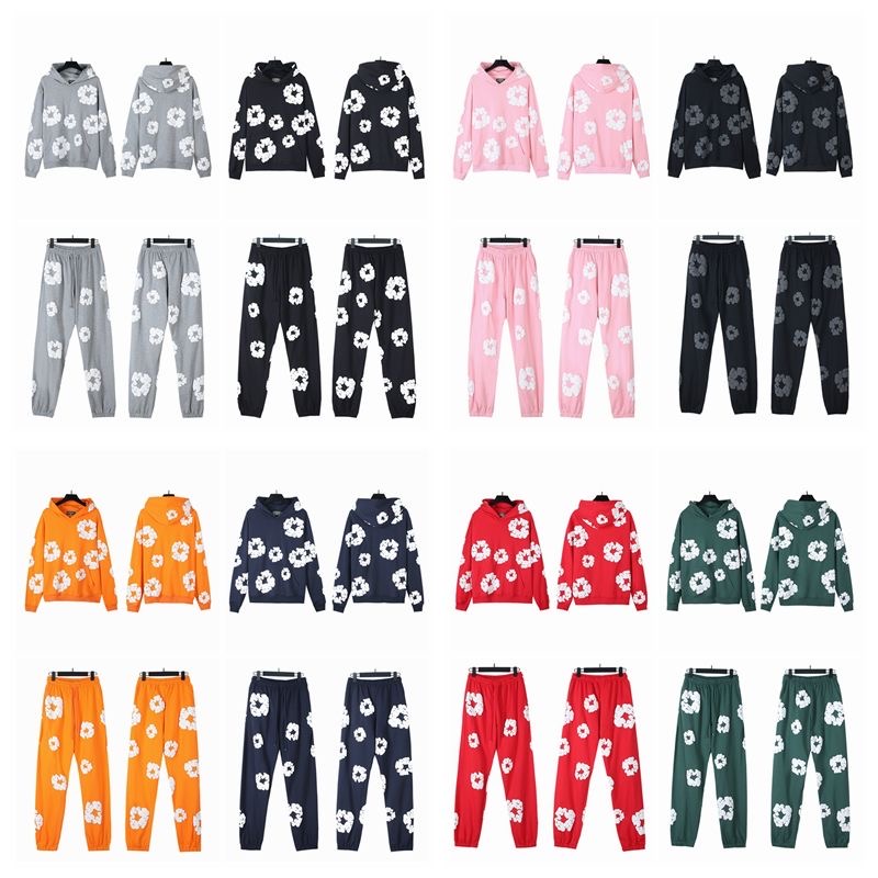 Hoodies Designer Mens Tracksuits Tech Fleece Hoodie kapok foam printing hooded sweater Long pants suit jogger suits Sportpants womens