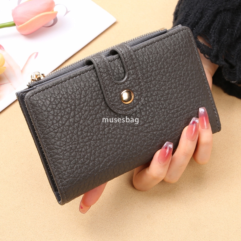High quality women's designer classic retro wallet short ins simple and practical multifunctional wallet card slot handheld bag zero wallet walle