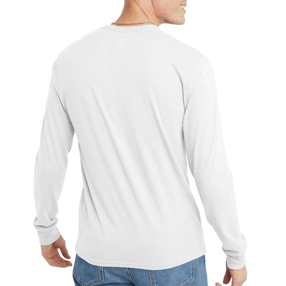 Designer Mens T shirts T-Shirt Long Sleeve Lightweight Tri-Blend Jersey Tee for Men Tees Clothes