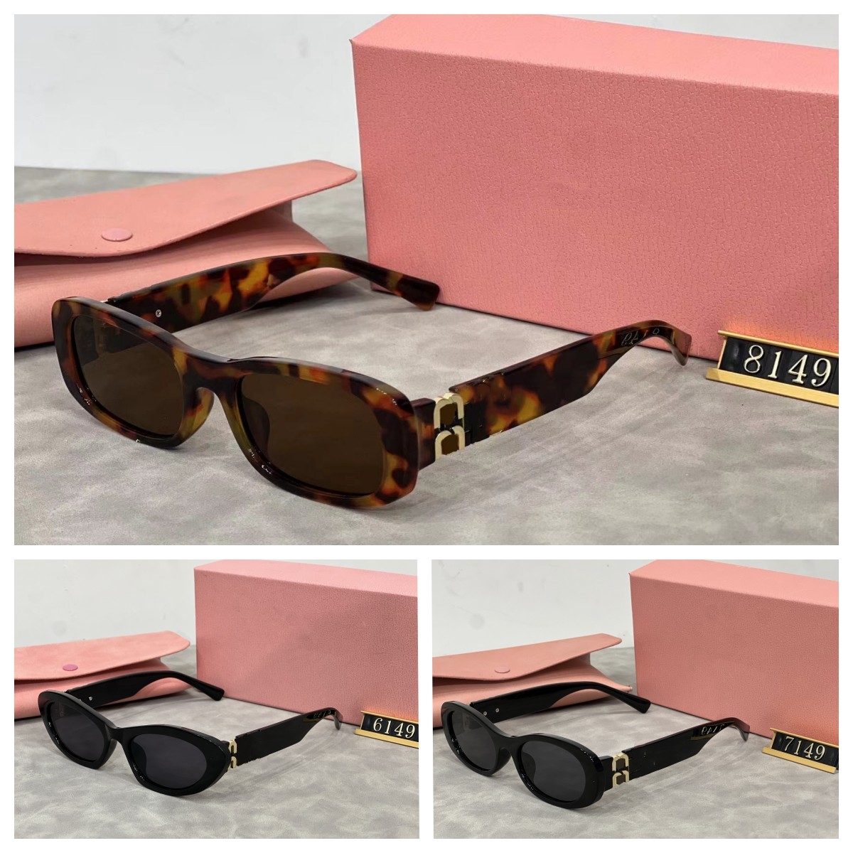 Designer Sunglasses For Women rectangle squareVintage Shades Driving Polarized Sunglass Male Sun Glasses Fashion Metal Plank Sunglas Eyewear8149