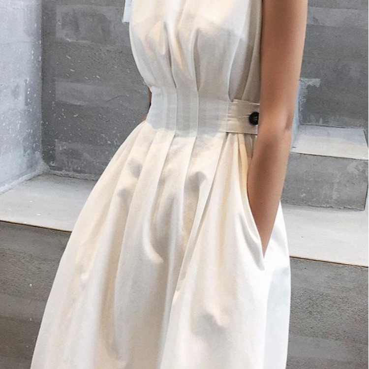 Women White Dress Black Fashion Elegant Party O-neck Sleeveless Vestido Tank Sundress Female spring summer Dresses