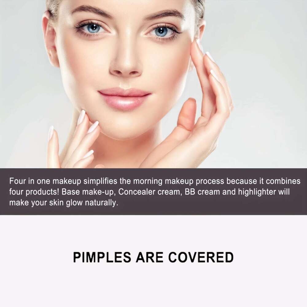 2 PCS Stick Multi-Use Concealer Makeup Dark Circles Treatment, Lightweight, Full Coverage, Long Lasting