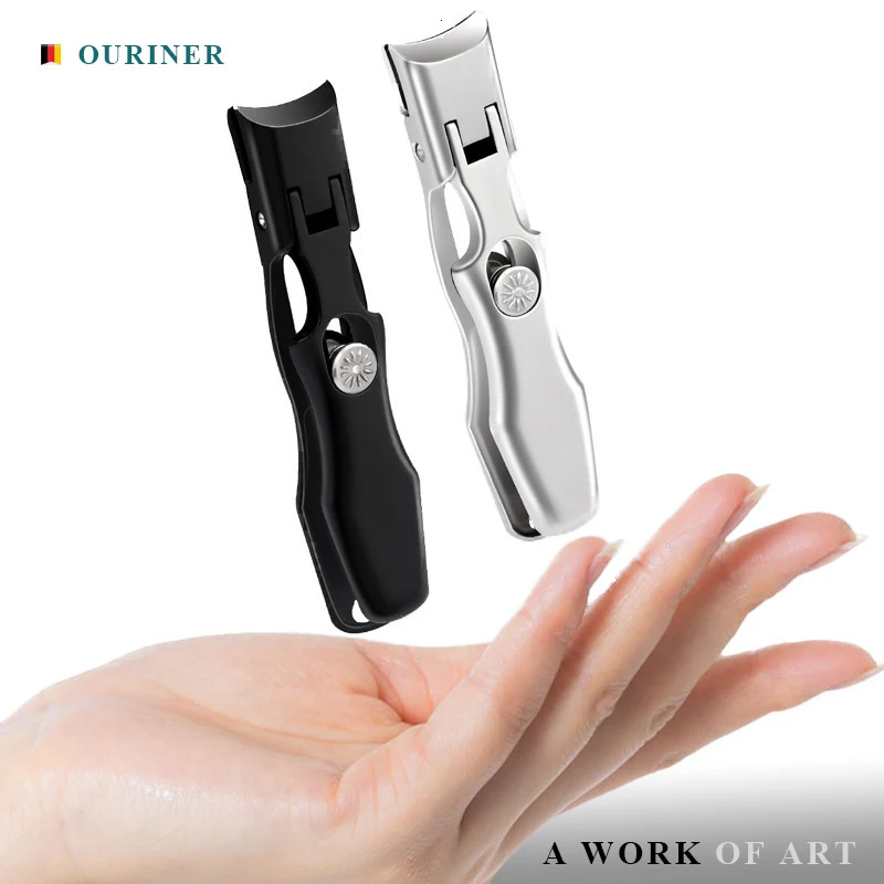 High quality Nail Clippers Stainless Steel Wide Jaw Opening Manicure Fingernail Cutter Thick Hard Ingrown Toenail Scissors tools 240625
