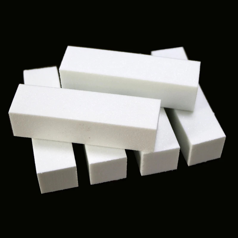 51020Pcs White Buffer Sanding Block Files Grit Manicure Nail Art Tips Tool High Quality DIY Polish for Finger and Toe Nails 240625