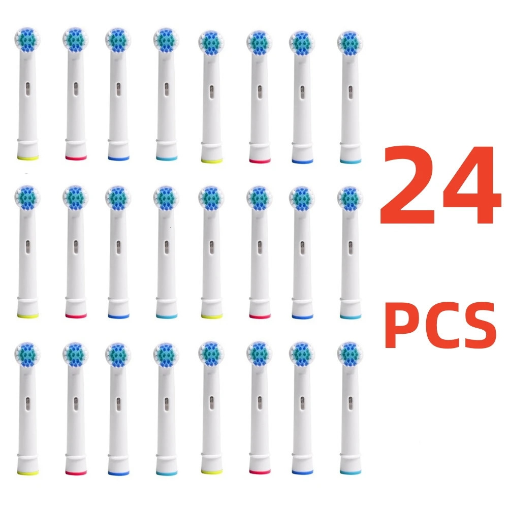 24pcs Replacement Brush Heads Compatible with Oral Toothbrush Heads Advance PowerPro Health Electric Toothbrush Heads 240625